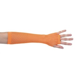 MITAINES LONGUES FLUO JAUNES