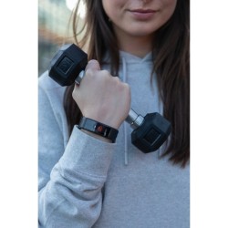Montre Sense Fit avec fréquence cardiaque en TPU recyclé RCS