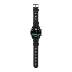 Montre connectée ronde en TPU recyclé RCS