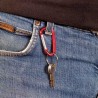 Porte clé mousqueton