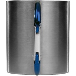 Tasse en métal avec mousqueton