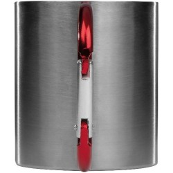 Tasse en métal avec mousqueton