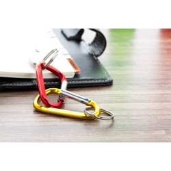 Porte clé mousqueton