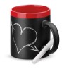 Mug ardoise en céramique 360 ml