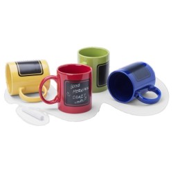 Mug ardoise façon menu