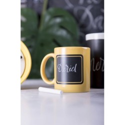 Mug ardoise façon menu
