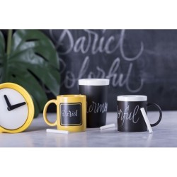 Mug ardoise façon menu