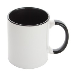 Mug bicolore en céramique 350 ml pour marquage quadri