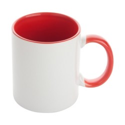 Mug bicolore en céramique 350 ml pour marquage quadri