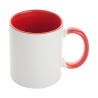 Mug bicolore en céramique 350 ml pour marquage quadri