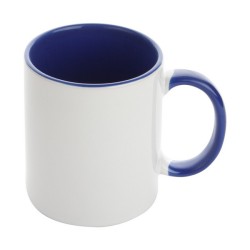 Mug bicolore en céramique 350 ml pour marquage quadri