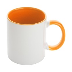 Mug bicolore en céramique 350 ml pour marquage quadri