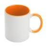 Mug bicolore en céramique 350 ml pour marquage quadri