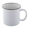Mug vintage quadri en céramique 330 ml