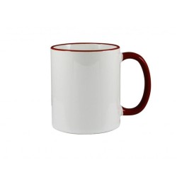 Mug bicolore 310 ml en céramique pour quadri