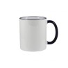 Mug bicolore 310 ml en céramique pour quadri