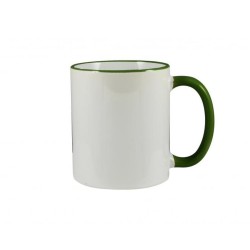 Mug bicolore 310 ml en céramique pour quadri