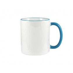 Mug bicolore 310 ml en céramique pour quadri