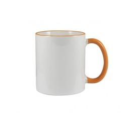 Mug bicolore 310 ml en céramique pour quadri
