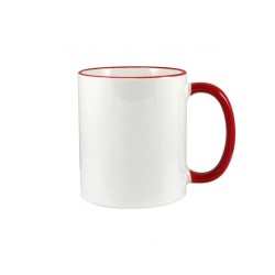 Mug bicolore 310 ml en céramique pour quadri