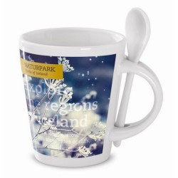 Mug céramique 340 ml avec cuillère