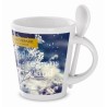 Mug céramique 340 ml avec cuillère
