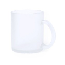 Mug en verre dépoli 350 ml pour marquage quadri