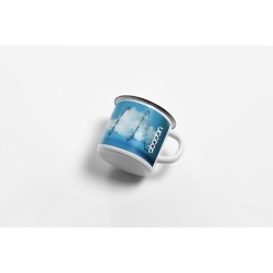 Mug métal 380 ml pour marquage quadri