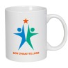 Mug céramique droit 30 cl | Grand classique
