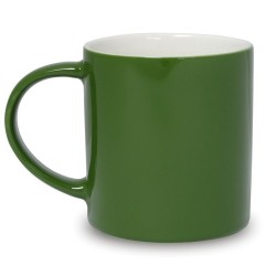Mug blanc en porcelaine grande anse 30 cl
