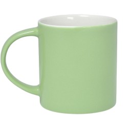 Mug blanc en porcelaine grande anse 30 cl