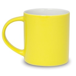 Mug blanc en porcelaine grande anse 30 cl