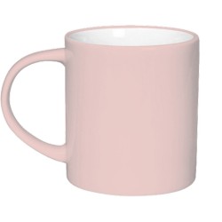 Mug blanc en porcelaine grande anse 30 cl