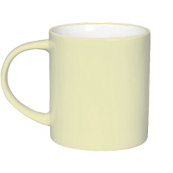 Mug blanc en porcelaine grande anse 30 cl