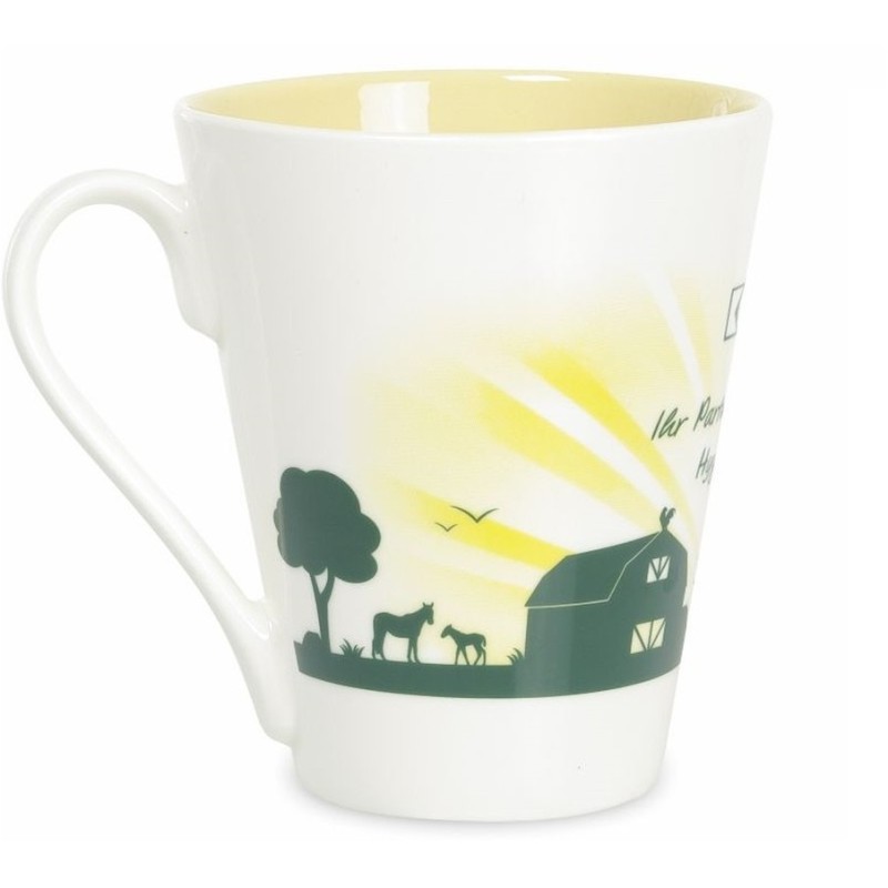 Mug évasé 27cl en porcelaine