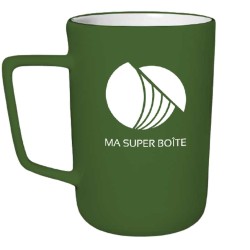 Grand mug allongé 40 cl en porcelaine