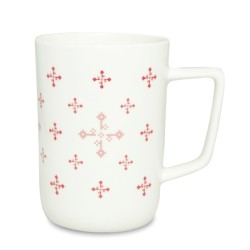 Grand mug allongé 40 cl en porcelaine
