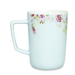 Grand mug allongé 40 cl en porcelaine