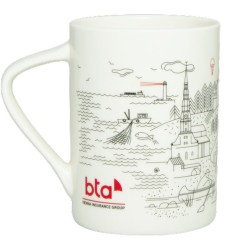 Grand mug 470 ml en porcelaine