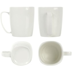 Mug carré en porcelaine 380 ml
