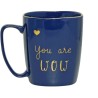 Mug carré en porcelaine 380 ml
