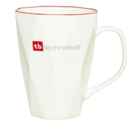 Mug en porcelaine taillée 300 ml
