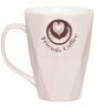 Mug en porcelaine taillée 300 ml