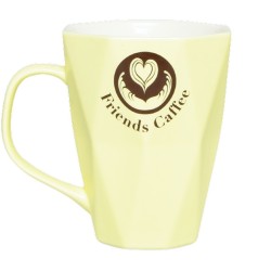 Mug en porcelaine taillée 300 ml