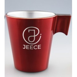 Set de 4 tasses en verre trempé 80 ml