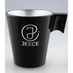 Set de 4 tasses en verre trempé 80 ml