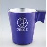 Set de 4 tasses en verre trempé 80 ml