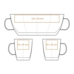 Tasse 25cl en verre double paroi