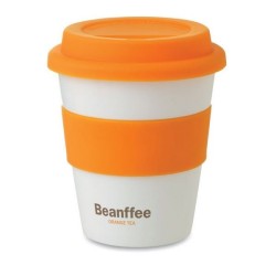 Gobelet PP, couvercle silicone 350 ml