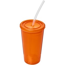 Gobelet translucide à double paroi 350 ml